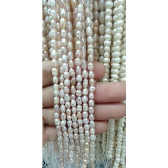 Bahan aksesoris Mutiara air tawar / Bahan mutiara air tawar asli