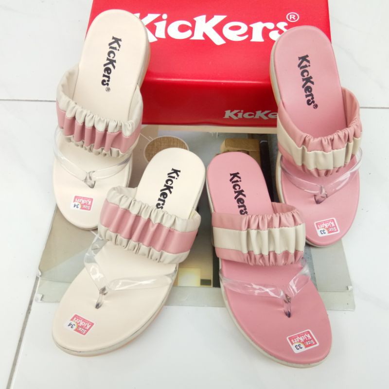 SANDAL KICKERS ANAK Japit kerut Size.31-35