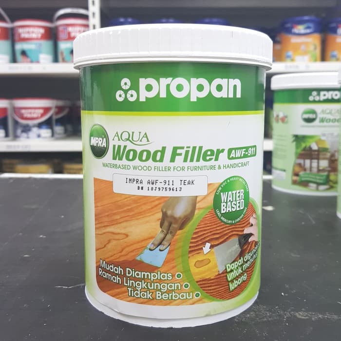 Jual IMPRA AQUA WOOD FILLER Waterbased AWF911 1KG (Dempul Kayu Waterbased) Shopee Indonesia