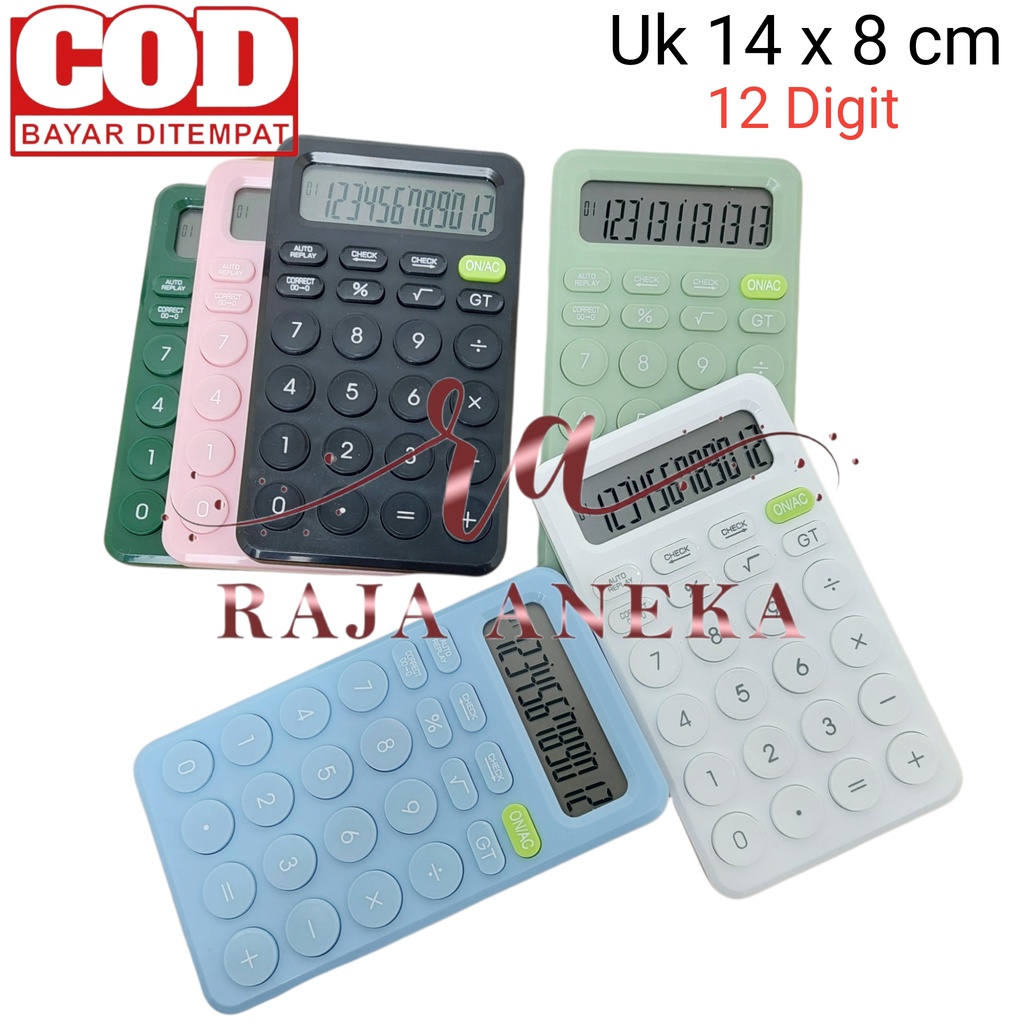 

Kalkulator SDC Calculator CT 6112 CT6112 CT-6112 Warna Menarik CT