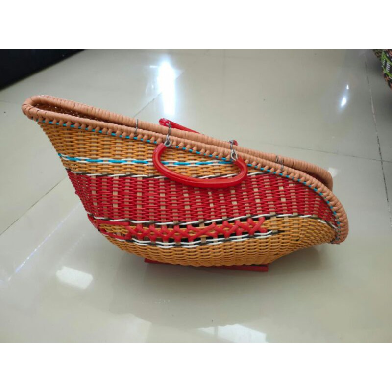 Kisa Ayam Hutan Kate Bekisar bahan fiber Kiso Kecil Tas Ayam