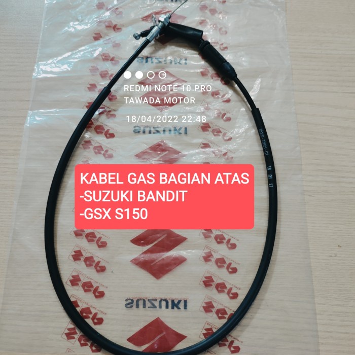 KABEL GAS ATAS SUZUKI GSX S 150 kode 58300-23K01