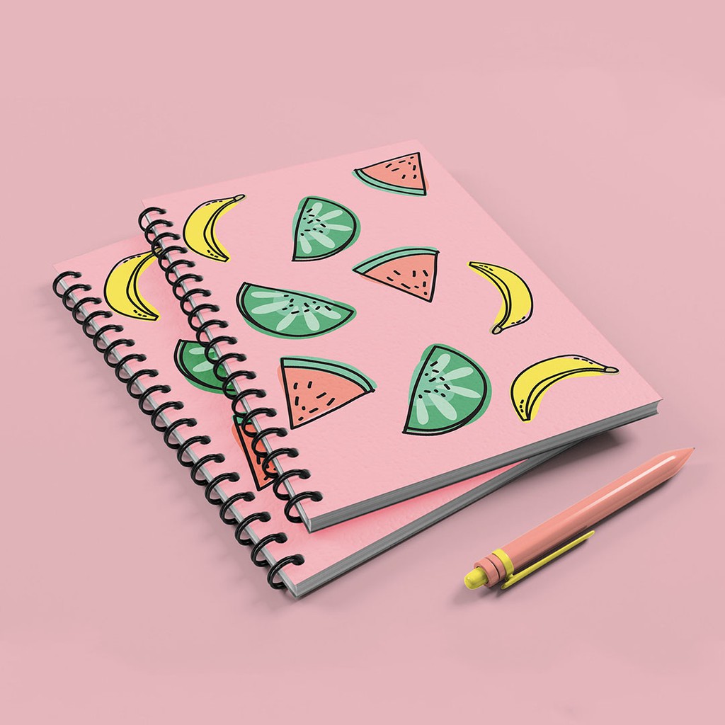 

Note Book Tropical Fruits - Mix 2 / Buku Catatan / Diary / Jurnal
