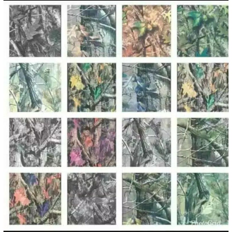 Masker Baff Multifungsi Motif Camo