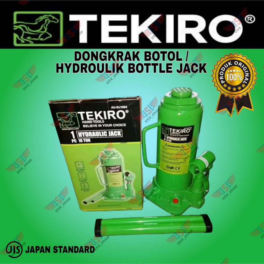 Tekiro Dongkrak Botol 10 Ton / hydraulic jack bottle 10 ton Tekiro