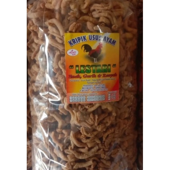 

TERLARIS Keripik usus ayam crispy 1 kilo gram