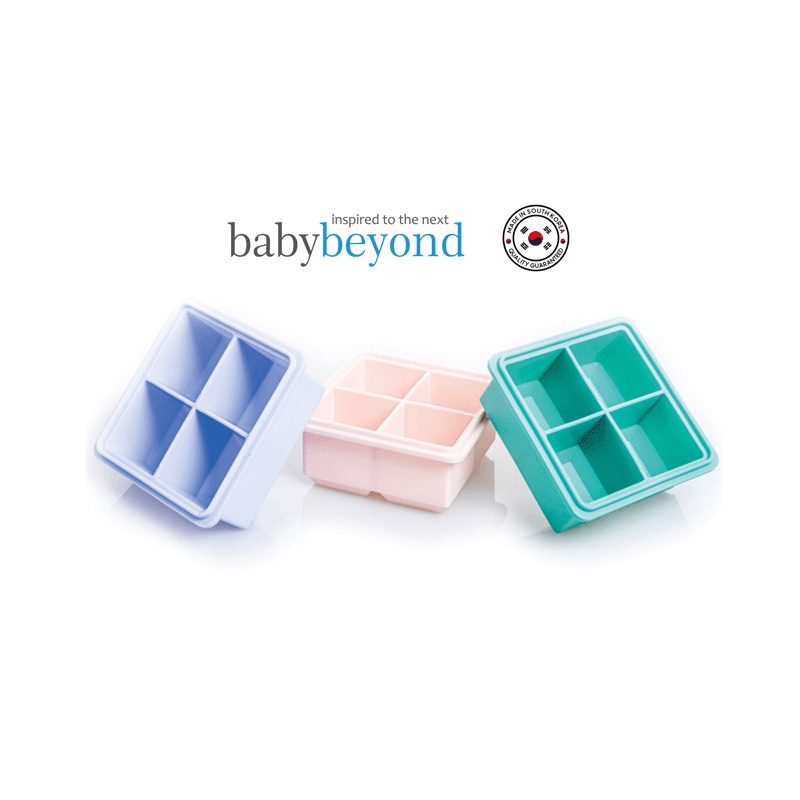 BABY BEYOND SILICONE FRESH FOOD CUBE 400ML / BB1061
