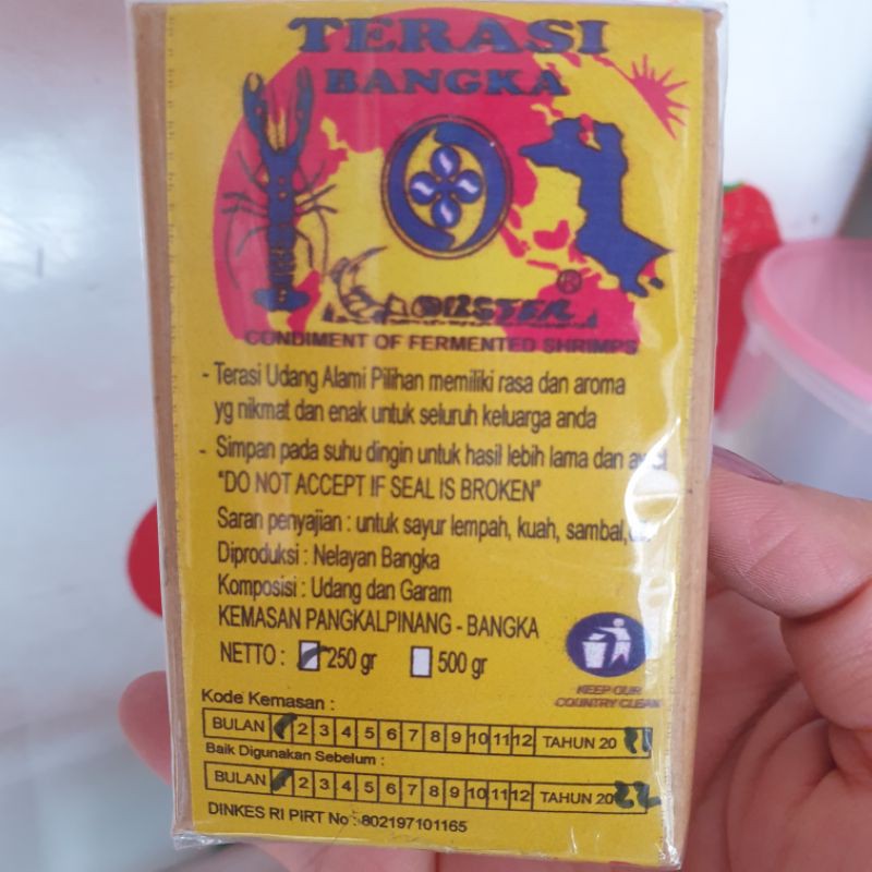 

Terasi Udang Bangka Pilihan Keluarga