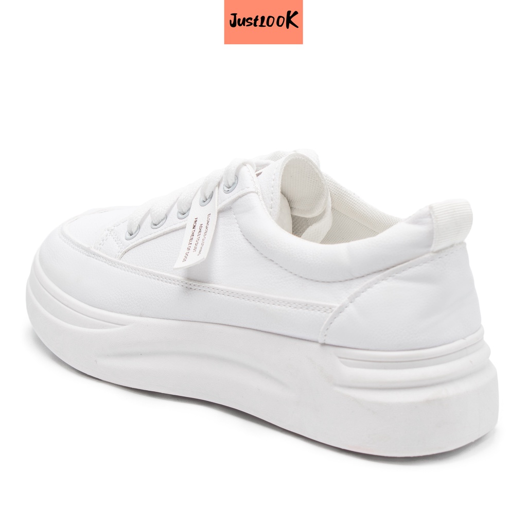 JustLook Dalmi Sepatu Sneakers Wanita Korea Casual Sport Shoes Polos Import-4