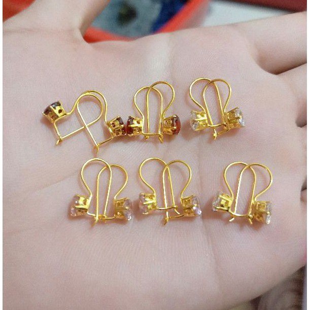 ANTING DESI 1GR PERAK 925 LAPIS MAS 24K ASLI