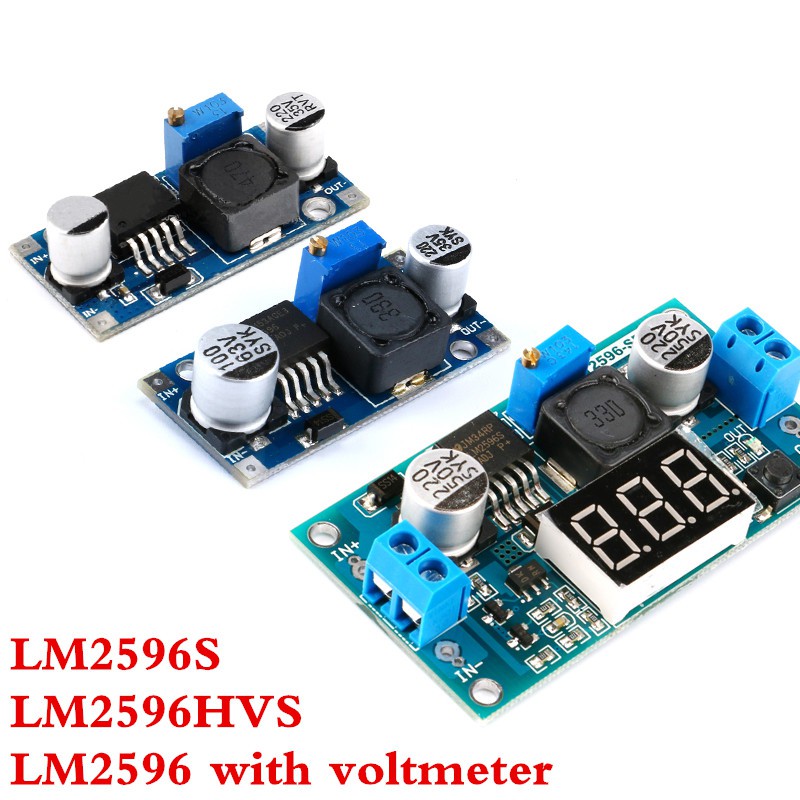 XL4015 DC-DC STEP DOWN MODULE 5A 75W WITH VOLTMETER