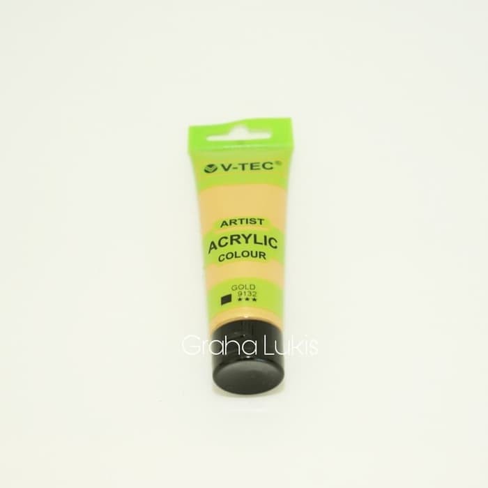 

[Promo] V Tec Artist Acrylic 35ml Gold Berkualitas
