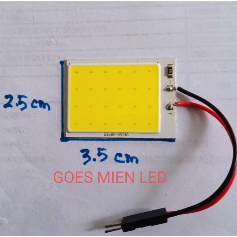 lampu kabin COB 24 led putih