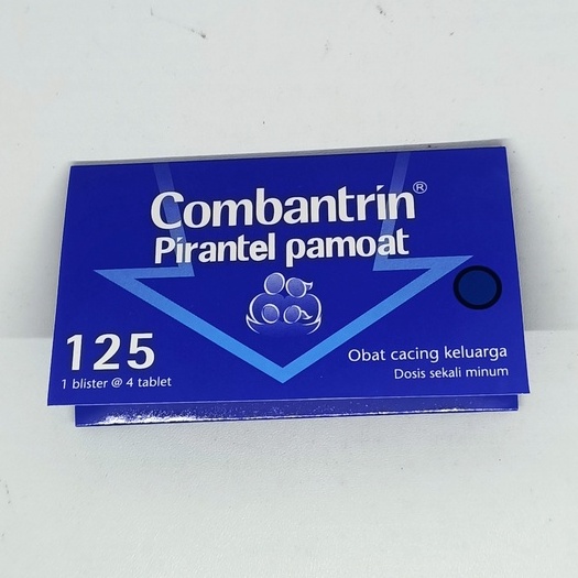 Combantrin 125 Obat Cacing 1 STRIP