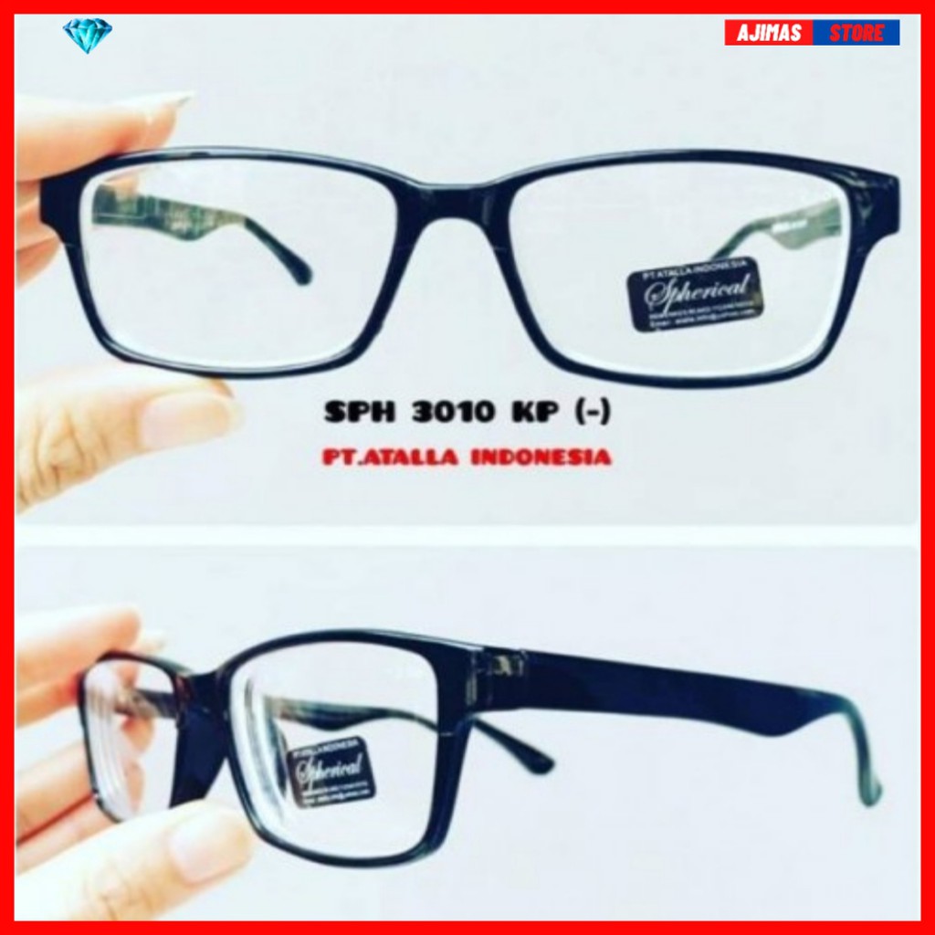 KACAMATA MINUS SIAP PAKAI PRIA DAN WANITA BAHAN PLASTIK GAGANG LENTUR ADA PEGASNYA