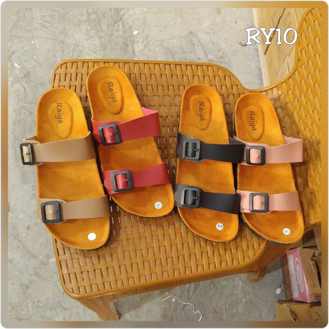 OBRAL CUCI GUDANG AKHIR TAHUN BORNEO SANDAL TALI SLIP KEREN RY10 BY XAVYERA