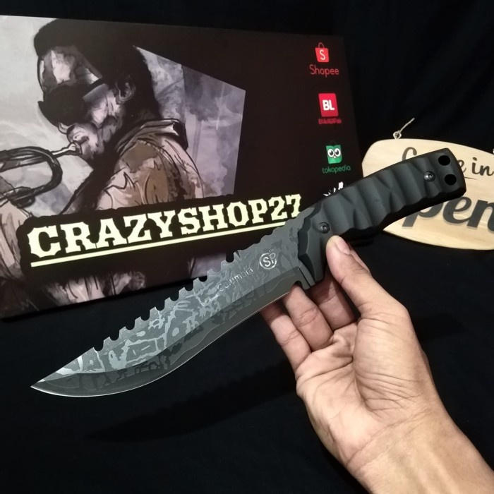 Dijual Pisau Sangkur Columbia HK 017 / Pisau Sangkur / Pisau Survival Berkualitas