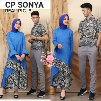 Kemeja Batik Pria Lengan Panjang Size M L Xl Xxl  Bswart Batik Hrb026 Kenongo Hem Panjang Padi