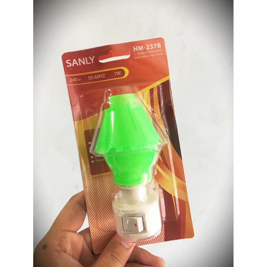 Lampu Tidur Sanly Mini Lamp hemat energi Lampu Tidur Murah Ekonomis 5 Watt Lampu Hias Lampu dekorasi