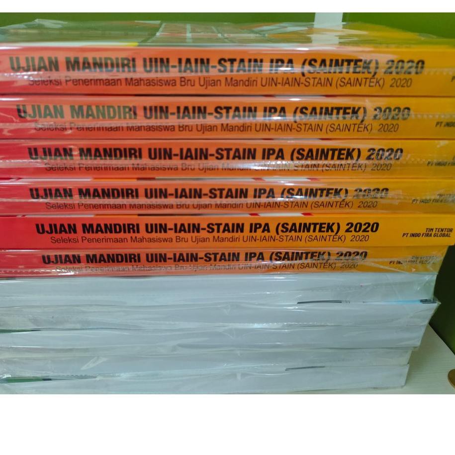 Kode Produk 69 Buku Mandiri Uin Iain Stain 2020 Spmb Mandiri Ptkin Se Indonesia Ujian Mandiri U Shopee Indonesia