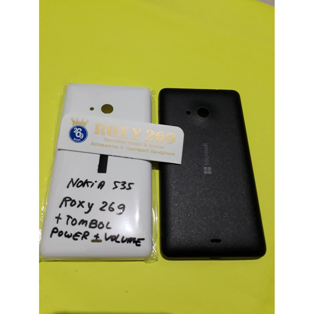 Tutup Hp Nokia 535 Backdoor Backcasing Casing Batre Baterai Belakang HP Handphone NOKIA535 Microsoft