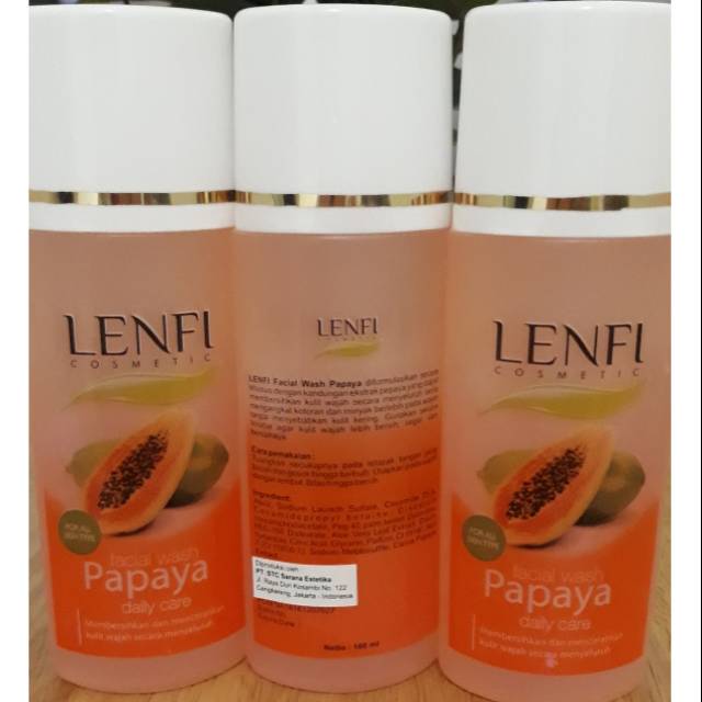 LENFI Facial Wash Papaya