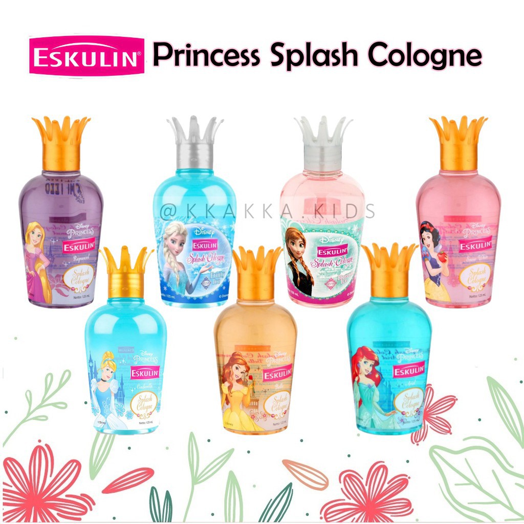 Eskulin Disney Princess Splash Cologne 125 ml