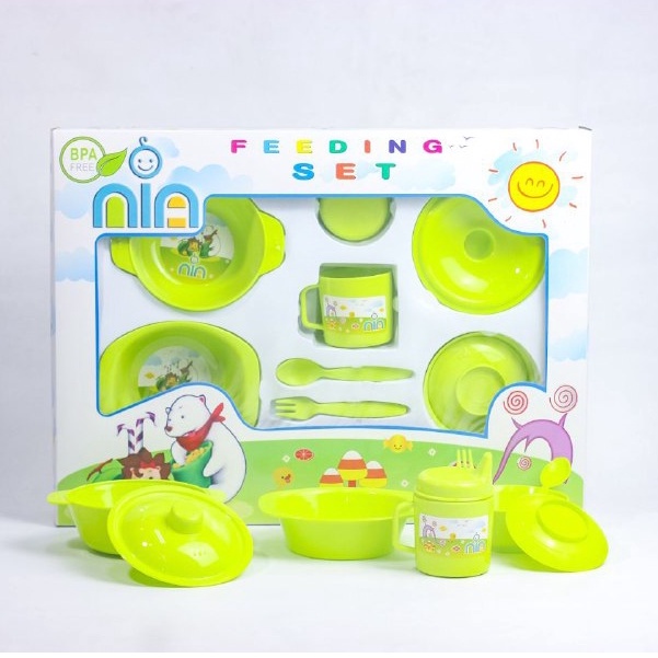 Feeding Set Nia Tempat Makan Bayi ukuran Besar
