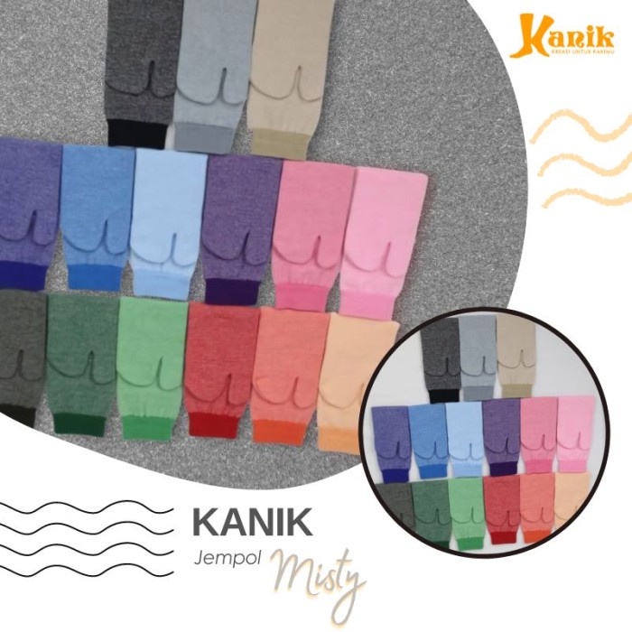 Kaos Kaki Jempol KANIK Warna Misty