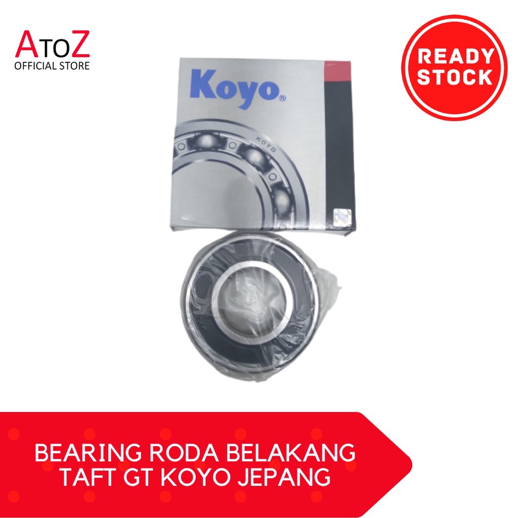 BEARING RODA BELAKANG TAFT GT KOYO JEPANG-DIAMETER LUAR=80.1 X DIAMETER DALAM=34.7 X TINGGI=21.2 MM