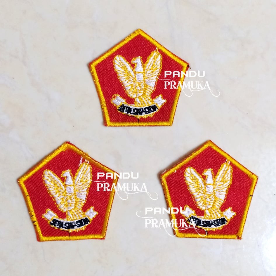 bed bordir pramuka garuda penggalang