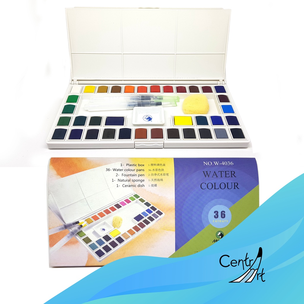 

Maries Solid Water Colour 36 color