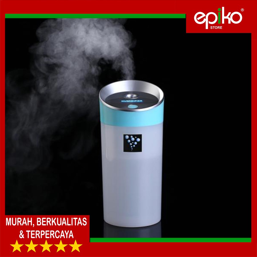 Air Humidifier Diffuser Aromaterapi Mobil/Ruangan Gelas 300ml - H207