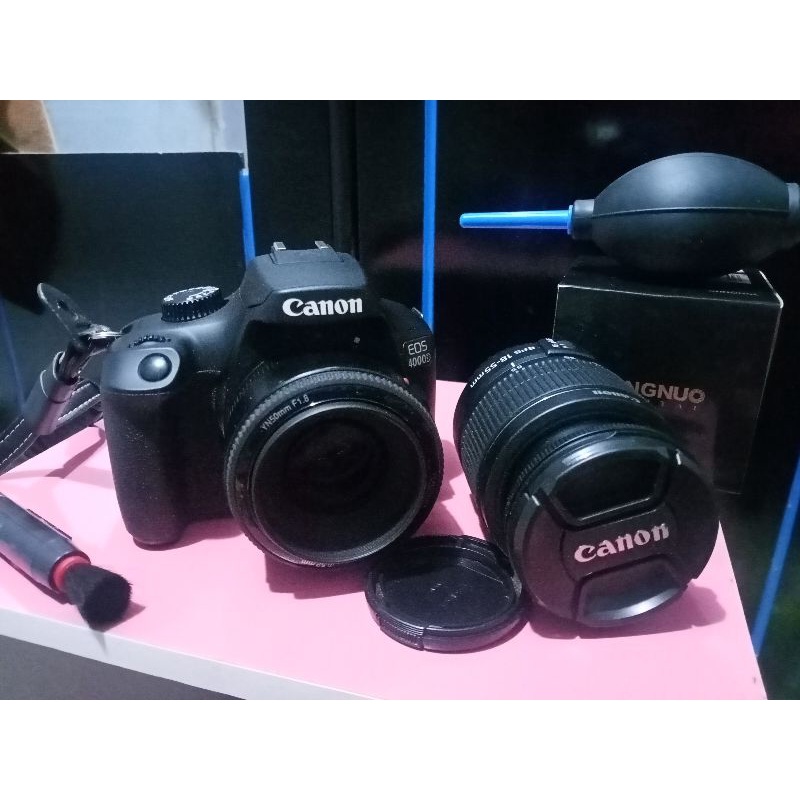 Canon EOS 4000D Kamera DSLR dengan Sensor CMOS 18MP