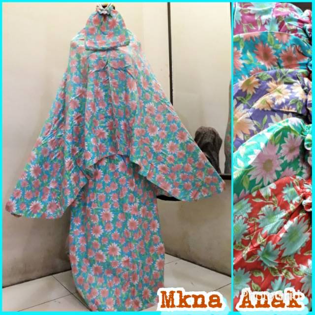 GROSIR MUKENA ANAK SOLO 5-10 TAHUN RAYON ADEM