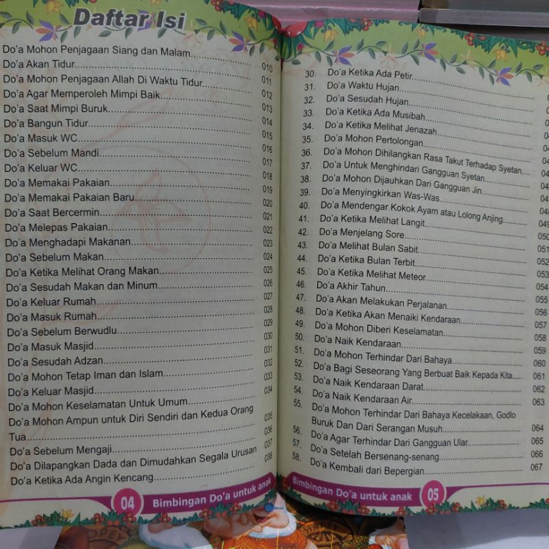 Buku Bimbingan Berdoa Untuk Anak Anak Muslim - Full Colour (Bergambar)