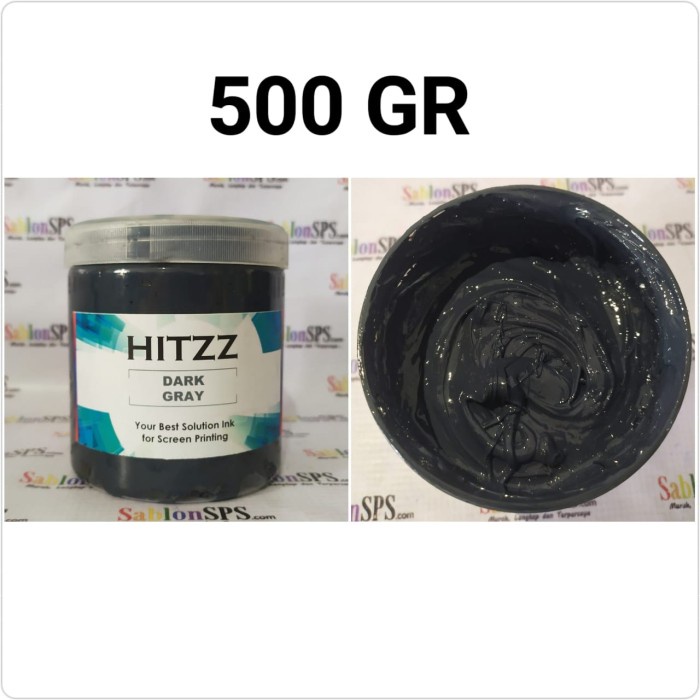 

Mantap Tinta Plastisol Lengkap Gray Mix Colour 500Gr Bagus