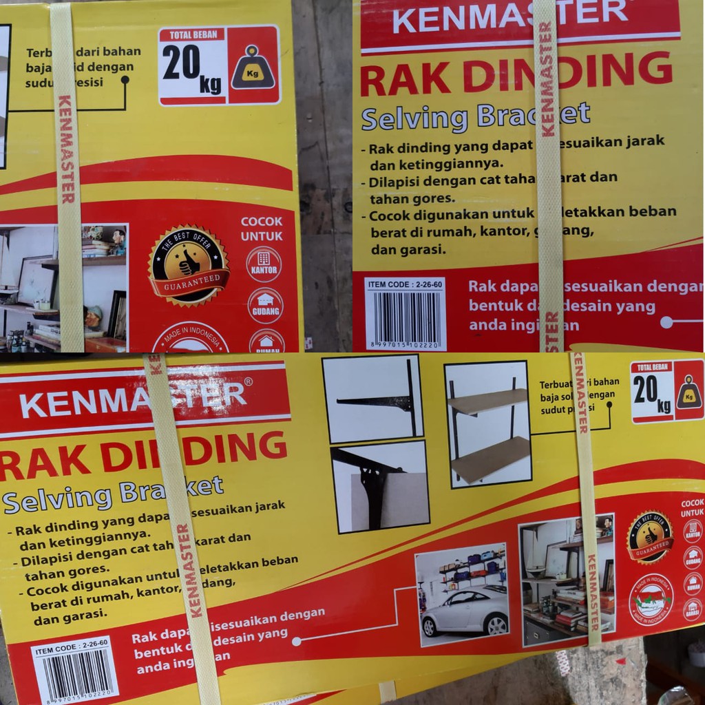 NEW~ RAK DINDING 2 SUSUN / BRACKET/SIKU SOKONG