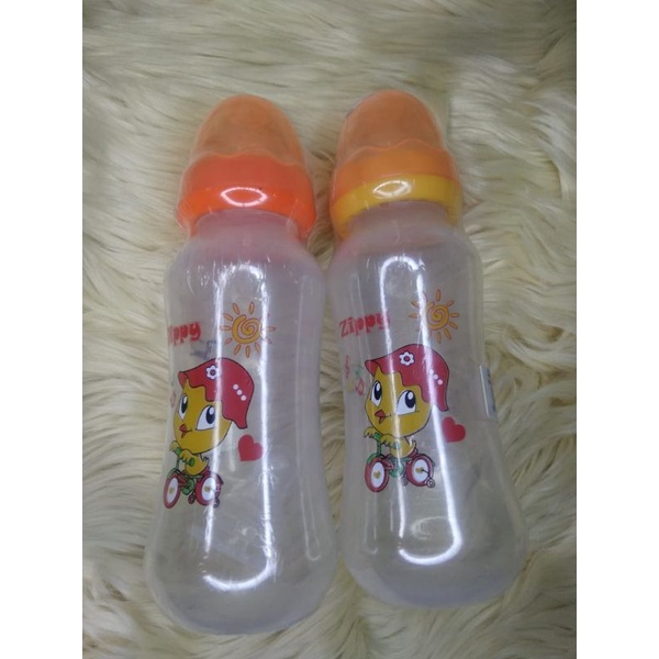 ZIPPY BOTOL SUSU BAYI STANDAR BULAT TINGGI 240 ML BABY MIlk BOTTLE- OK-207