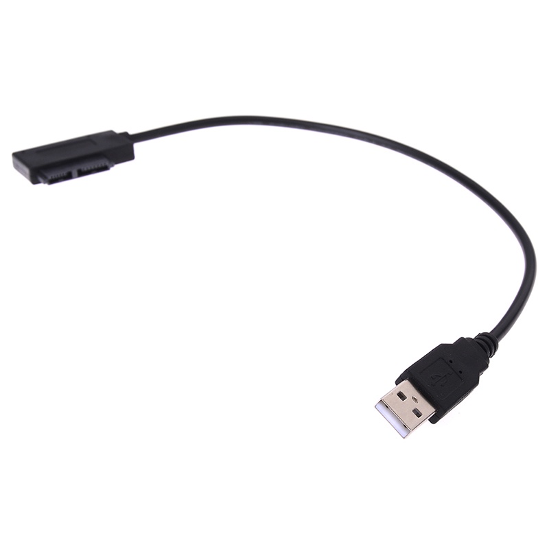 (LUCKID) Kabel Usb Ke 7 + 6 13pin slim sata / ide cd dvd rom Optik drive