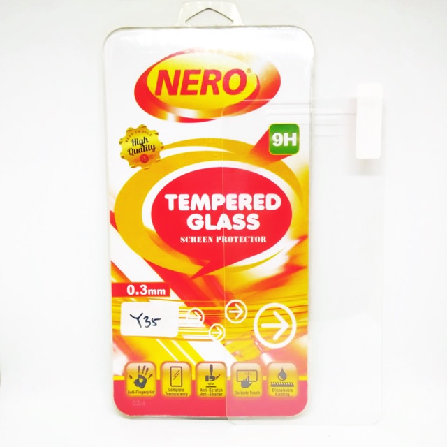 Tempered Glass Anti Gores Kaca Vivo Y35