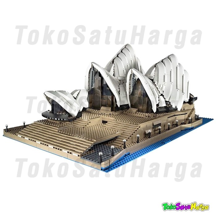 Brick Lepin 17003 City Street Creator Modular Sydney Opera - Good QC