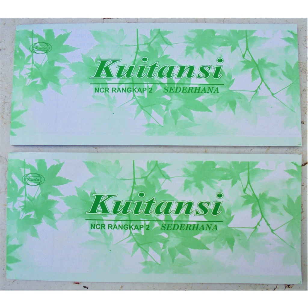 

Buku Kwitansi 2 Ply Kuda NCR Tanggung
