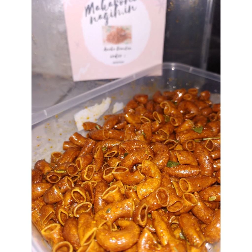 

MAKARONI KERING GURIH PEDAS DAUN JERUK
