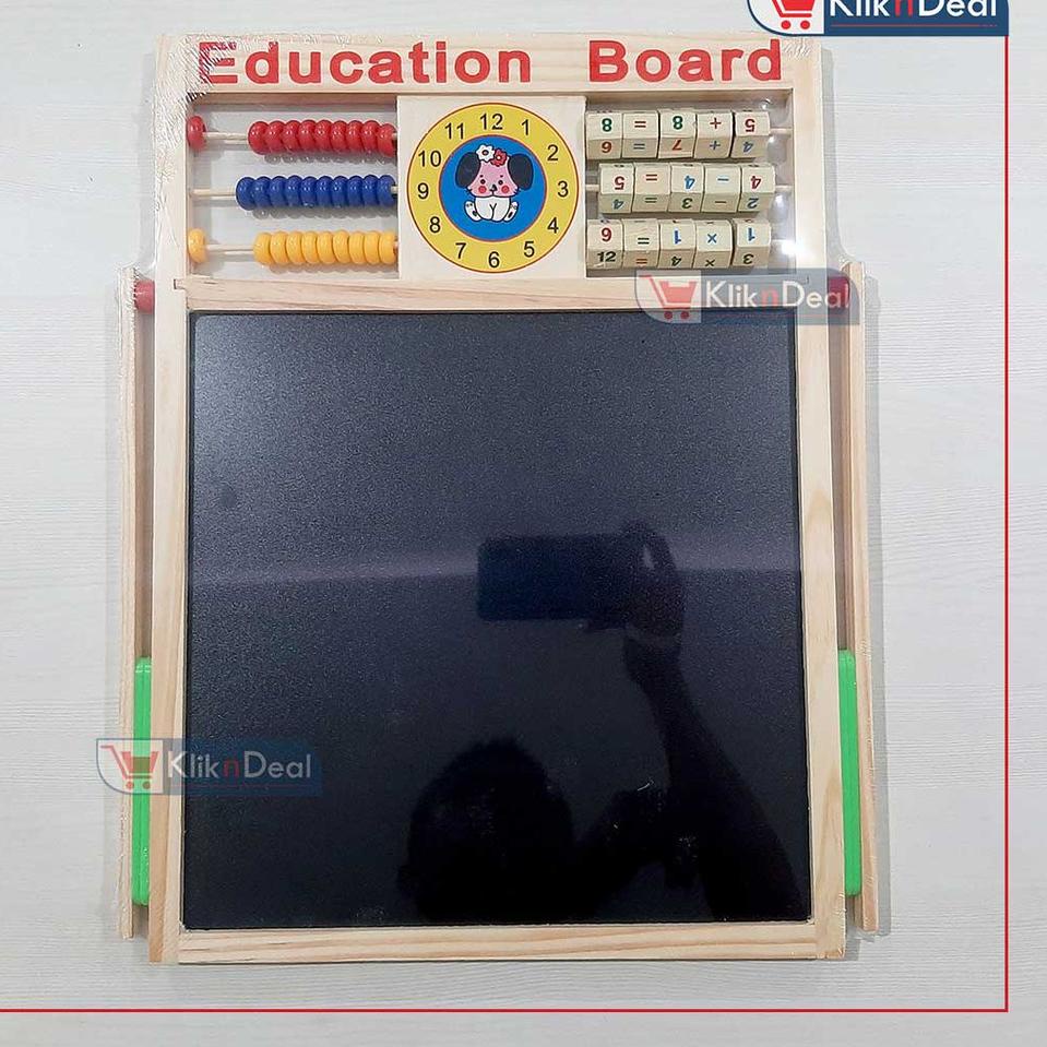 

(XI)★ Papan Table Learning Board / Papan Edukasi Anak / Edukasi Whiteboard Blackboard / Papan Tulis