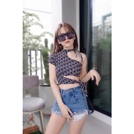 atasan crop top bkk