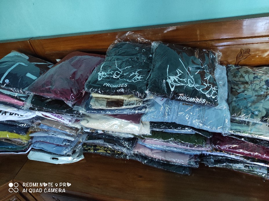 Nivana Batik Couple Keluarga Atasan Batik Pria Wanita Motif Manggar