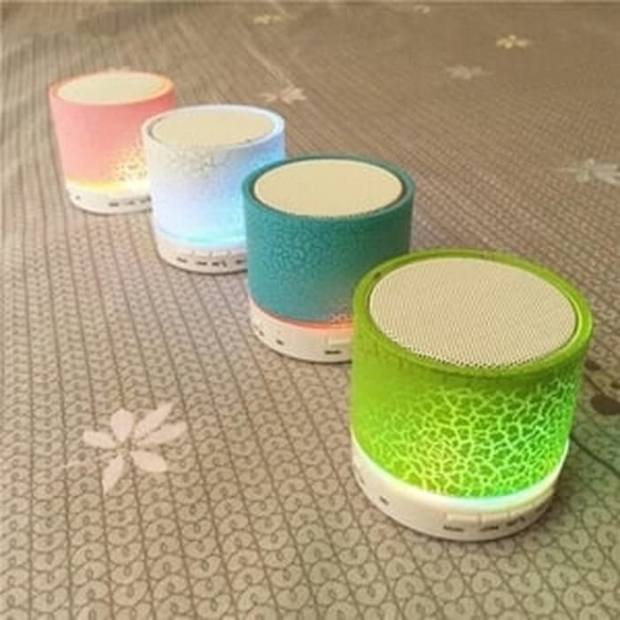 Speaker Bluetooth BOF2 LED Mini Praktis Grosir