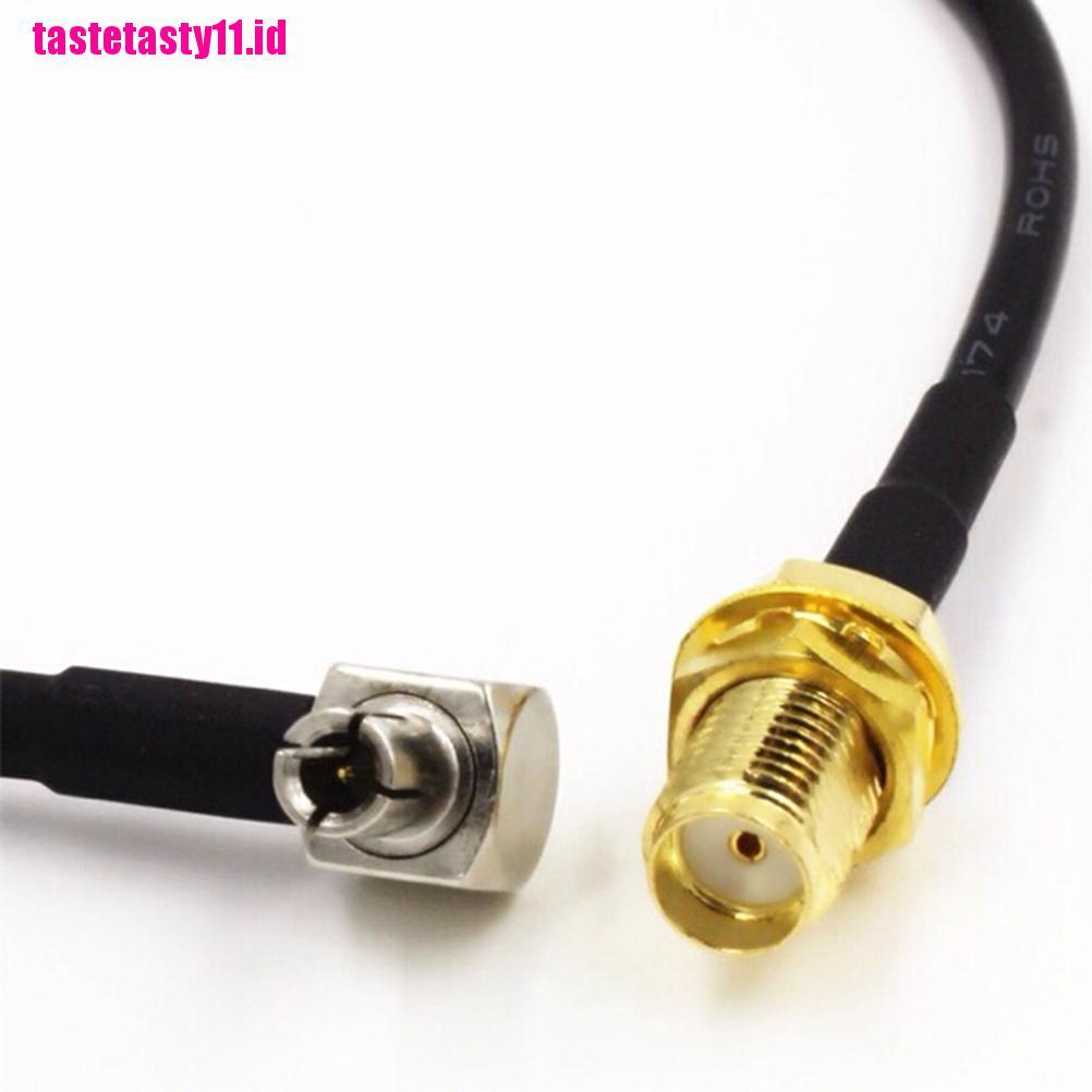 Ts9 Kabel Antena Coaxial Pigtail Sudut Kanan Male Female