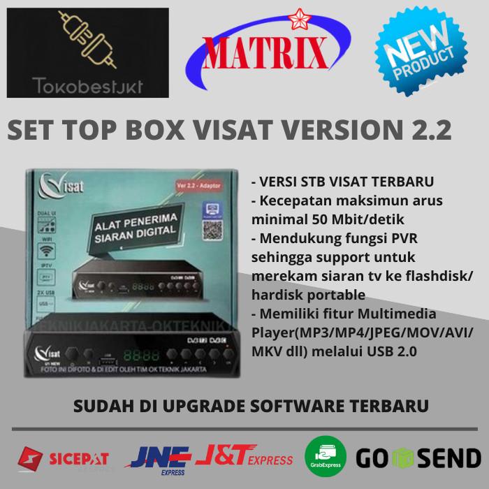 Set Top Box Visat U1 Dvb-T2 New Version 2021